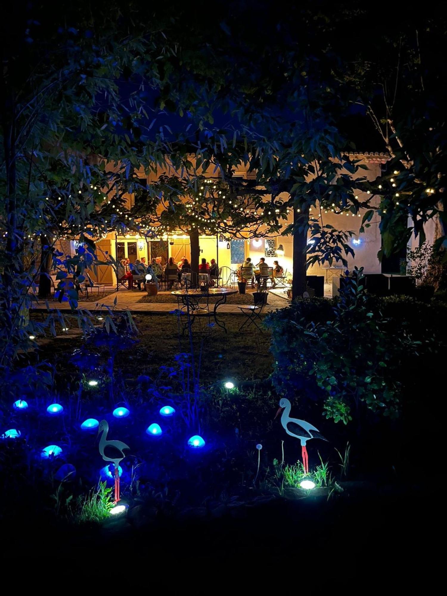 Bed and Breakfast Mas des Cigognes Le Thor Exterior foto